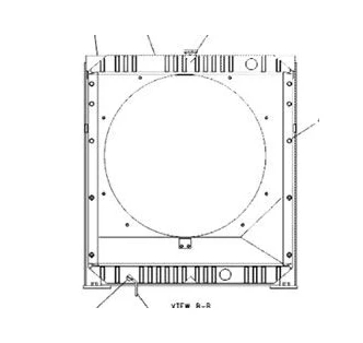 Radiador de agua E325B Caterpillar 1355670